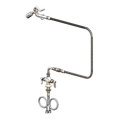 T&S Brass B-0300-WD Pantry Faucet Double