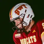 Throwback Game Football Helmet Decals