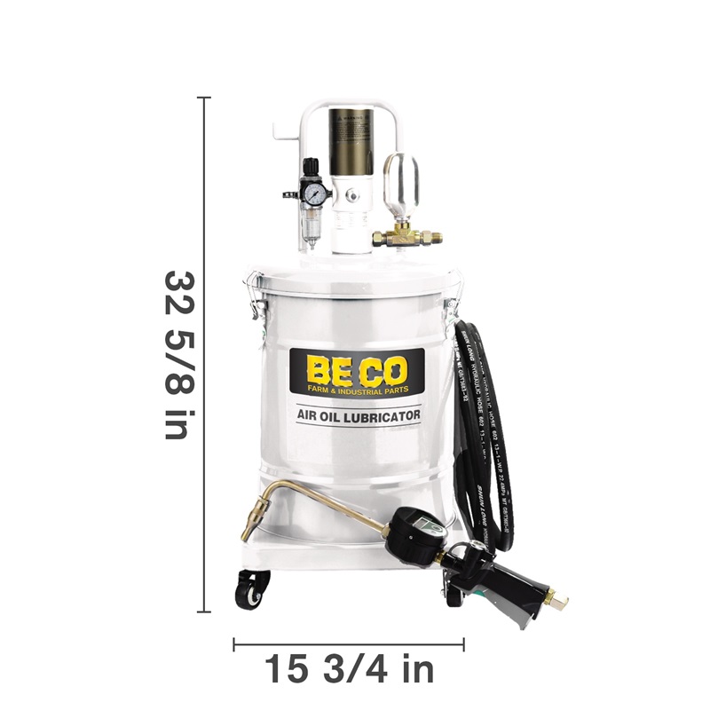 Braber Equipment Mobile Oil Dispenser, 5 Gallons