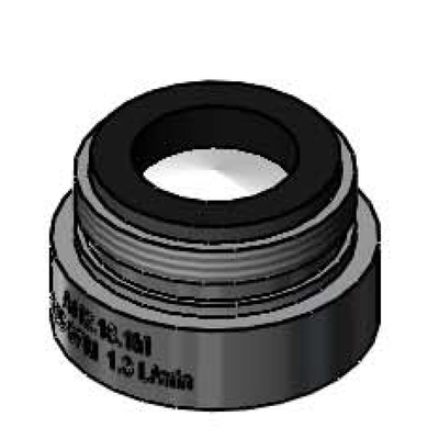 T&S Brass B-0199-08-N035 Non-Aerated Spray Device Vandal Resistant.35 GPM