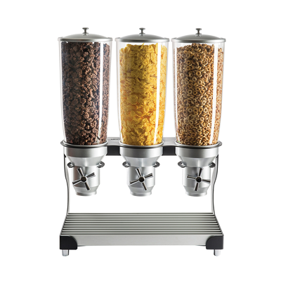 Cal-Mil 590305 (3) 5L capacity cylinders Cereal Dispenser