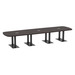 PALAR7168N - 14ft. Arena Conference Table with Black Palmer Base