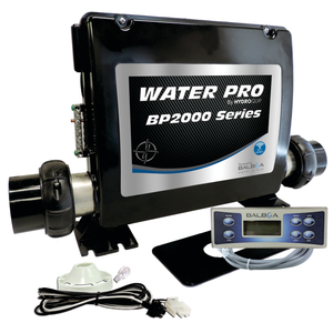 Water Pro BP2000 Series Retro Fit Spa Control 5.5kW Fixed Heater TP500 Panel 50-BP2-500-55