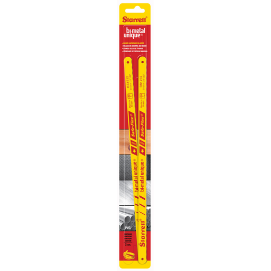 STARRETT KBS1232-2 12'' x 1/2 x .025 x 32TPI, 2 Pack