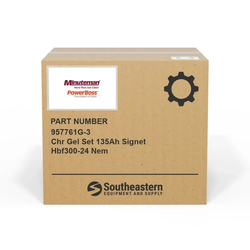 Minuteman - 957761G-3 - Chr Gel Set 135Ah Signet Hbf300-24 Nem