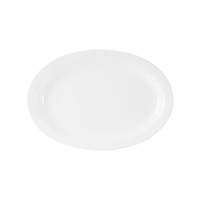 Thunder Group NS513W 13" x 8½" x 1" Narrow Rim Platter