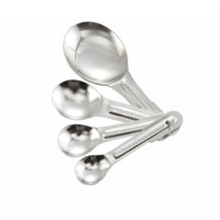 Winco MSP-4P 4-Piece Set Includes: 1/4 Teaspoon Measuring Spoons