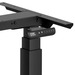PLTEAB4872E3S2MWF24  DELUXE ELECTRIC HEIGHT ADJUSTABLE TABLE BASE - BLACK