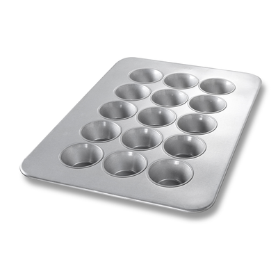 Chicago Metallic 47005 17-7/8" X 25-7/8" Overall Pecan Roll/Large Muffin Pan