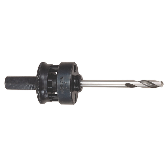 STARRETT A2-E Hole Saw Arbor w/ Extended Range Pilot Drill