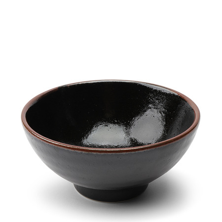 Black Tenmoku 7.5" Noodle Bowl 