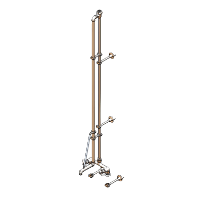 T&S Brass B-0490-01 Service Sink Faucet Deck Mount