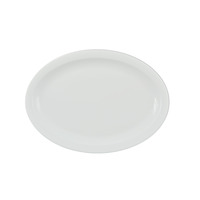 Thunder Group NS515W 13 ¼" x 9⅝" x 11/8" Narrow Rim Platter