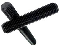 1/4" - 28 X 1" FULLY THREADED STRAIGHT ROD SAE J429 GR 8 PLAIN