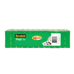 810 SCOTCH 3/4" X 83' MAGIC TAPE, 1" CORE, 12/PACK    810K12