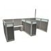 WEBBTYP20 - 67"H, GLAZED, 2-Pod,  8' x 8' Webb Typical - powered
