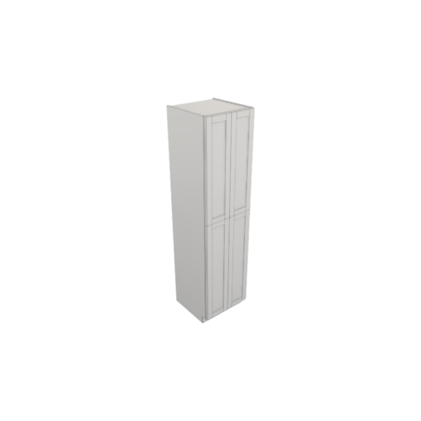 Metropolitan White Utility Cabinet - 24 W X 96 H X 24 D