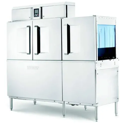 Hobart CL66 Conveyor Dishwasher with Built-In Booster Heater