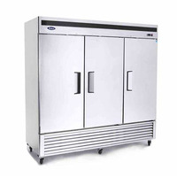 Atosa MBF8508GR Three-Section Reach-In Refrigerator