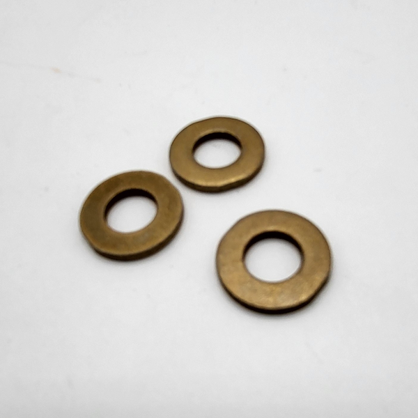 8.8MM X 17.5MM X 2.2MM HARDENED FLAT WASHER 10B21 STEEL MECHANICAL ZINC TRIVALENT YELLOW PER PRINT