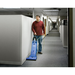 Clarke CarpetMaster 215 edge cleaning an office carpet