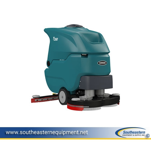 T390 Walk Behind Scrubber - Self-Propel - 140AH Sealed AGM Batteries