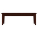 PL219 24X49 COFFEE TABLE- MAHOGANY