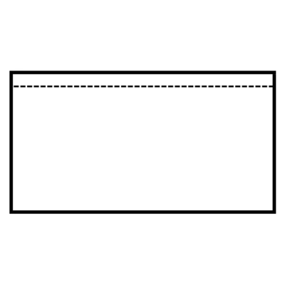Packing List Envelope - 5.5" x 10"