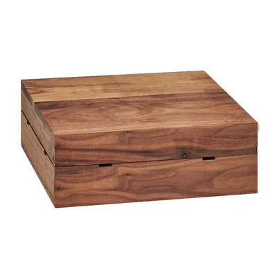 Cal-Mil 3628-4-78 12"W x 12"D x 4"H Mid-Century Crate Riser