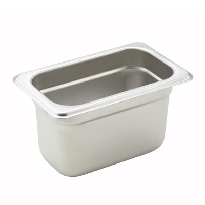 Winco SPJH-904 Steam Table Pan 1/9 Size