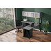 8014 HI BK EXE CHAIR-BLK BK NO SEAT