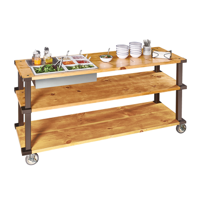 Cal-Mil 22101-99 72"W x 24"D x 44"H Sierra Modular Cart