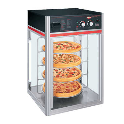 Hatco FSDT-2 (2) Door Display Case, Hot Food, Countertop
