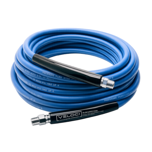 KobraJet Smooth Blue 50' 4,000 PSI w/ SS Quick Connects