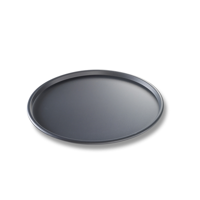 Chicago Metallic 49120 12" Dia. X 3/8" Deep BĀKALON Thin Crust Pizza Pan