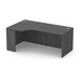 PL178L 71" LEFT PORKCHOP 30"D - COASTAL GRAY