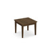 PL220 24X24 END TABLE- MODERN WALNUT