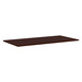 PLT3672 36" x 72" RECTANGULAR TOP - Mahogany