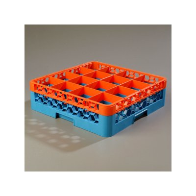 Carlisle RG16-1C412 OptiClean™ 16-Compartment Divided Glass Rack
