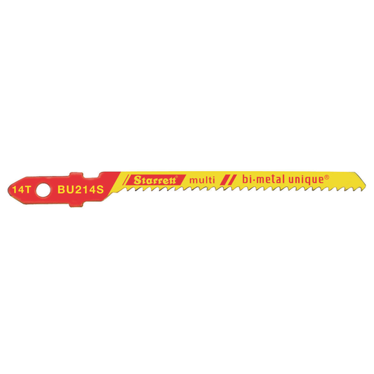 STARRETT BU214S 2'' x 3/16 x .040 x 14T, Bi-Metal, 5 Pack