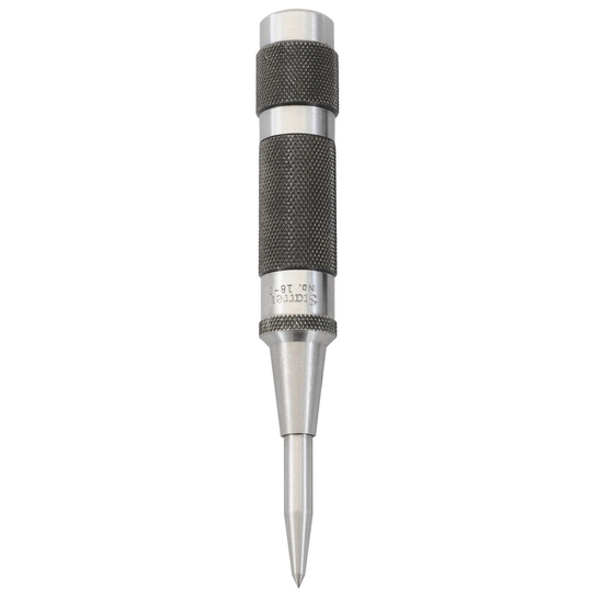 STARRETT 18C Automatic Center Punch, 5-1/4" Long