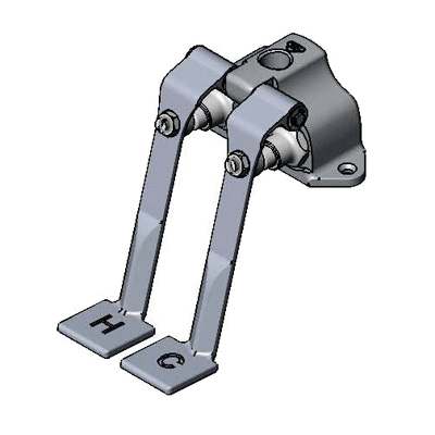T&S Brass B-0505 Pedal Valve Double