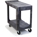 Carlisle UC194023 40" x 19" Grey Utility Carts 