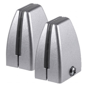 DESK MOUNT SCREEN BRACKET PAIR- SILVER