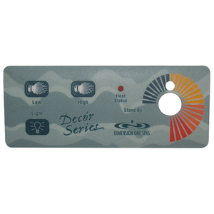 Dimension One Decor Series 3-Button Overlay 01510-266