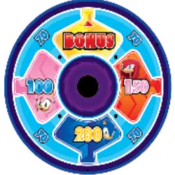 BONUS WHEEL D ACRYLIC & SHEET