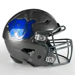 Ghost Finish Chrome Football Helmet Decals