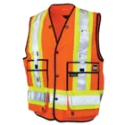 TOUGH DUCK S313 - Surveyor Safety Vest - Orange