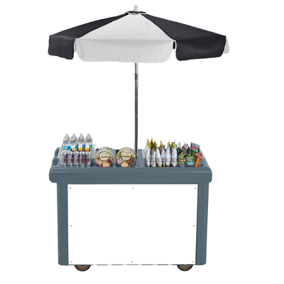 Cambro CVC55191 Camcruiser Vending Cart 55-3/16" X 31-1/4" X 93-