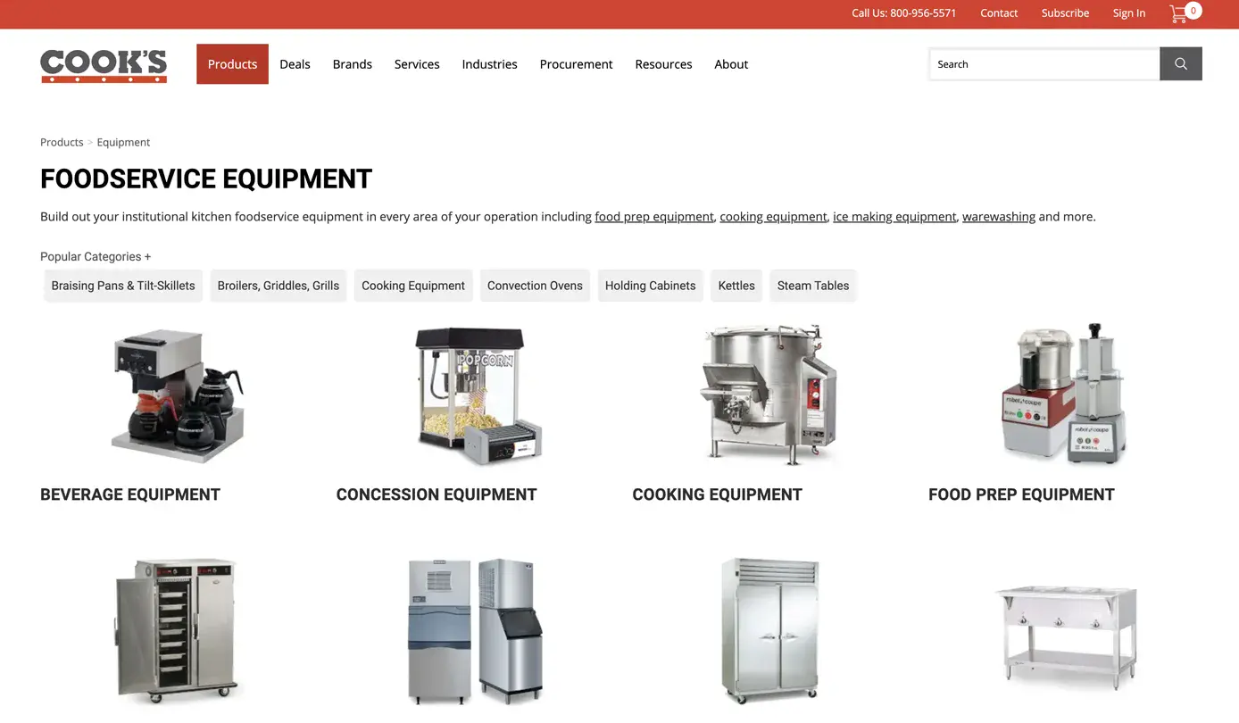 Cook's Direct Case Study | Nomad eCommerce